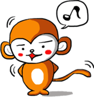 Drunk Monkeys Sticker sticker #12389760