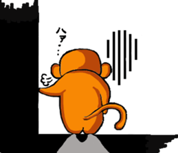 Drunk Monkeys Sticker sticker #12389771