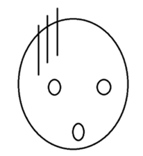 Bowling Face sticker #12389826