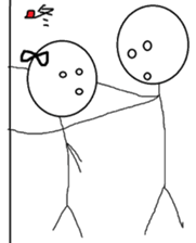 Bowling Face sticker #12389829