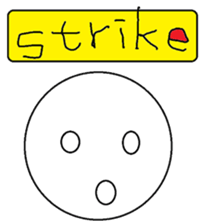 Bowling Face sticker #12389832