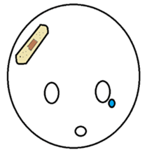 Bowling Face sticker #12389835