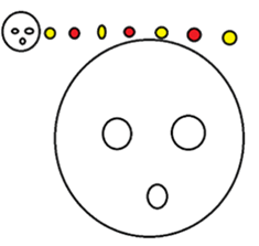 Bowling Face sticker #12389837