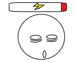 Bowling Face sticker #12389841