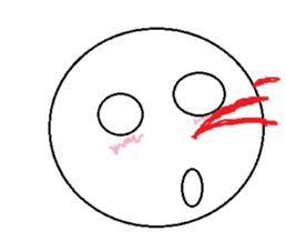 Bowling Face sticker #12389843