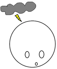 Bowling Face sticker #12389846