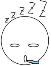 Bowling Face sticker #12389850