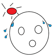 Bowling Face sticker #12389851