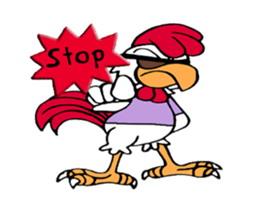 G-Chicken Holiday sticker #12389945