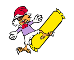 G-Chicken Holiday sticker #12389954