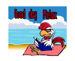 G-Chicken Holiday sticker #12389956