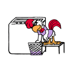 G-Chicken Holiday sticker #12389960