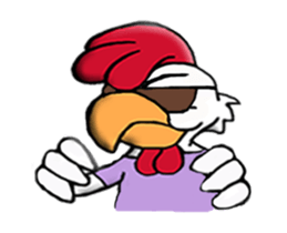 G-Chicken Holiday sticker #12389962