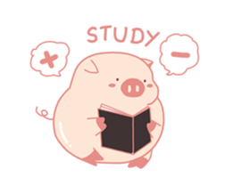 My Cute Lovely Pig, Animated 2 sticker #12390087
