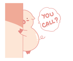 My Cute Lovely Pig, Animated 2 sticker #12390094