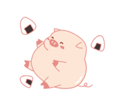 My Cute Lovely Pig, Animated 2 sticker #12390097