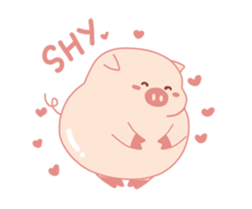 My Cute Lovely Pig, Animated 2 sticker #12390099
