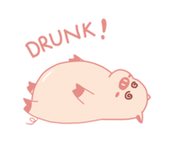 My Cute Lovely Pig, Animated 2 sticker #12390101