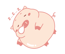 My Cute Lovely Pig, Animated 2 sticker #12390106