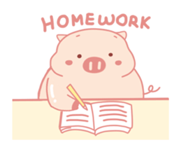 My Cute Lovely Pig, Animated 5 sticker #12390431