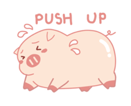 My Cute Lovely Pig, Animated 5 sticker #12390433