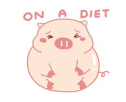 My Cute Lovely Pig, Animated 5 sticker #12390434