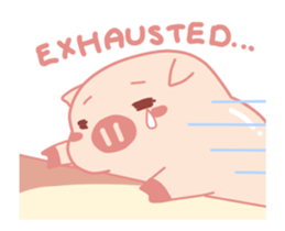 My Cute Lovely Pig, Animated 5 sticker #12390439