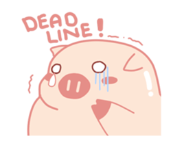 My Cute Lovely Pig, Animated 5 sticker #12390440