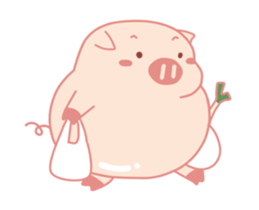 My Cute Lovely Pig, Animated 5 sticker #12390443