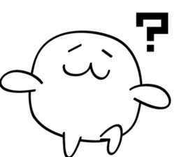 White weirdo sticker #12391067