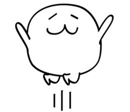 White weirdo sticker #12391068