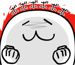 White weirdo sticker #12391093