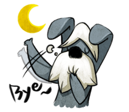 Bizarre _Schnauzer sticker #12391879