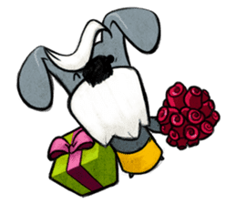 Bizarre _Schnauzer sticker #12391881