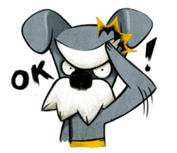 Bizarre _Schnauzer sticker #12391883