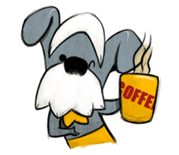 Bizarre _Schnauzer sticker #12391885