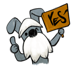 Bizarre _Schnauzer sticker #12391889