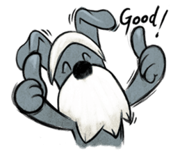 Bizarre _Schnauzer sticker #12391892