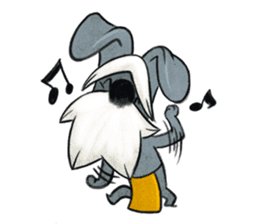 Bizarre _Schnauzer sticker #12391907