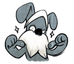 Bizarre _Schnauzer sticker #12391909