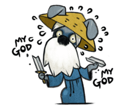 Bizarre _Schnauzer sticker #12391910