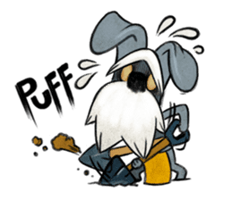 Bizarre _Schnauzer sticker #12391912