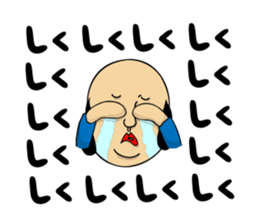 Sideburns's Kansai dialect sticker #12392078