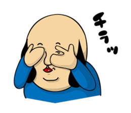 Sideburns's Kansai dialect sticker #12392080