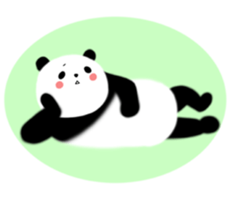 Lovely Fluffy Panda~English version sticker #12392196