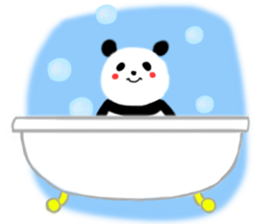 Lovely Fluffy Panda~English version sticker #12392199