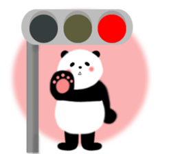 Lovely Fluffy Panda~English version sticker #12392210