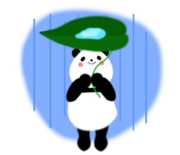 Lovely Fluffy Panda~English version sticker #12392219