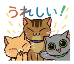 7 cats Sticker3 sticker #12392387