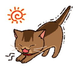 7 cats Sticker3 sticker #12392414